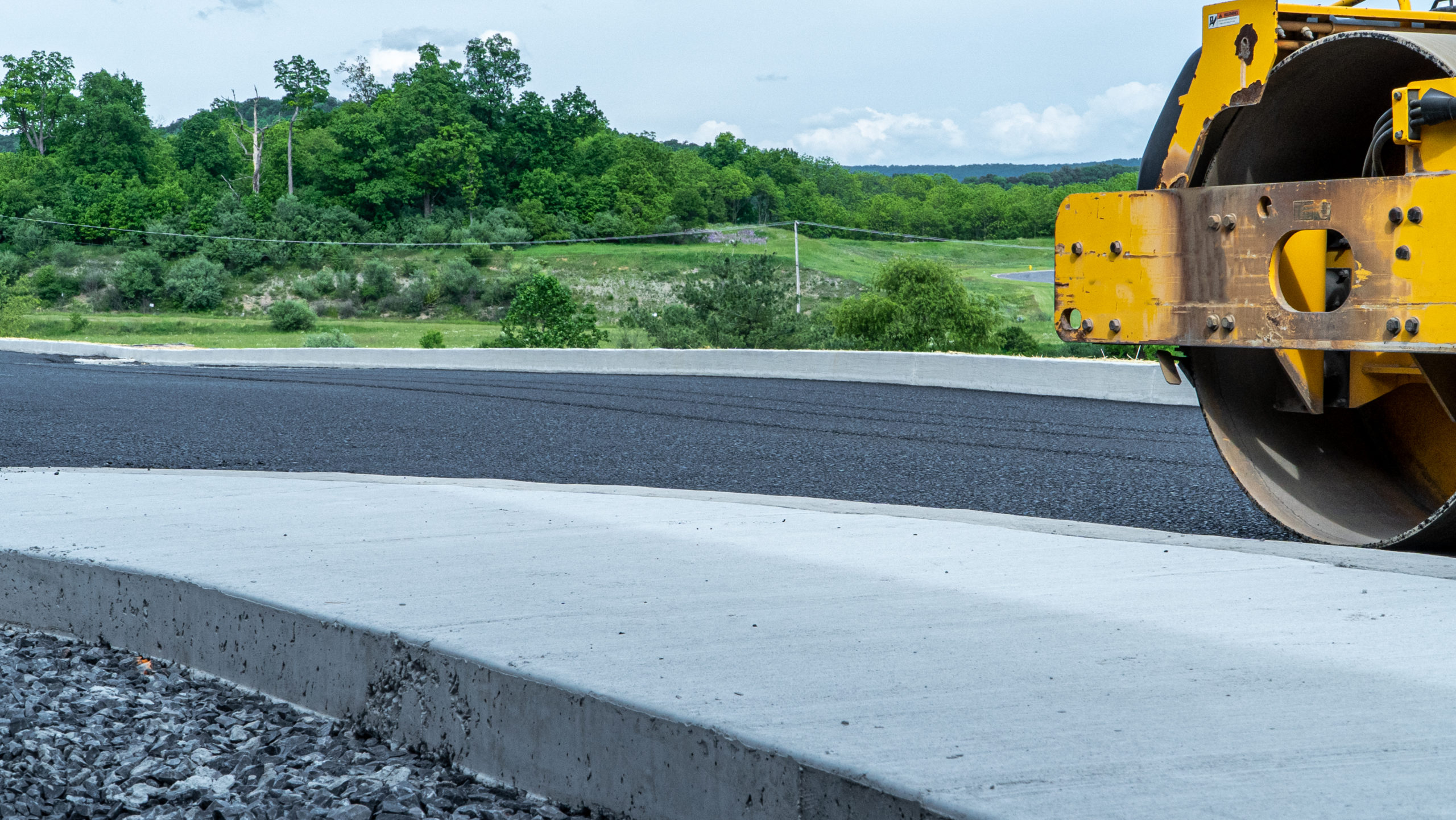 Newly Paved Asphalt Surface